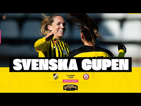 Höjdpunkter: Svenska Cupen, BK Häcken - Kristianstads DFF (3-1)