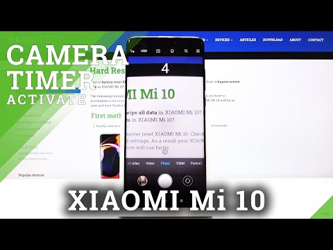 How to Set Camera Timer in XIAOMI Mi 10 – Set Countdown
