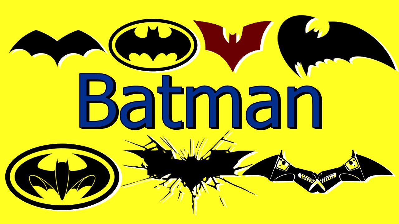 Animated Evolution of Batman Logo | 1939-2022