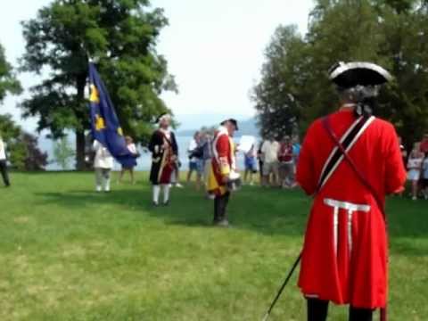 Surrender Ceremony at Fort William Henry
