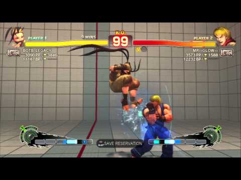 USF4 - Ibuki (BOTB_LEGACY) Vs Ken (MR--GLOW--) 720p60fps HD◄◄