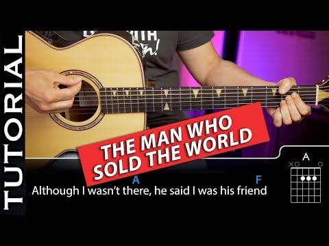 Cómo tocar NIRVANA - The Man Who Sold The World COMPLETO (CON SOLOS Y ACORDES GUITARRA)