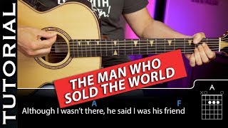 Cómo tocar NIRVANA - The Man Who Sold The World COMPLETO (CON SOLOS Y ACORDES GUITARRA)