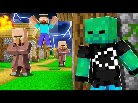 We Went Back to the Cursed HEROBRINE World... (Minecraft)