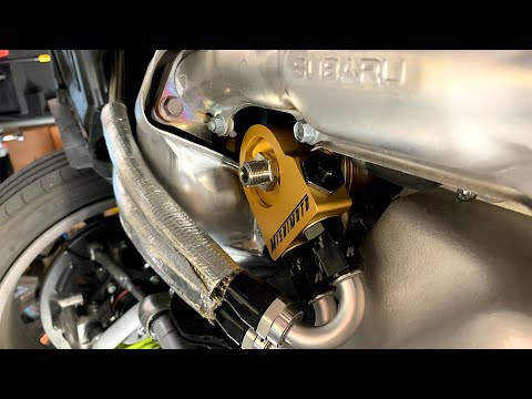 Installing a Mishimoto 200 Degree Thermostat for Oil Cooler Sandwich Plate | 4enthusiasts
