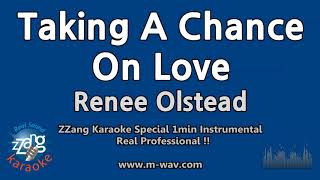 Renee Olstead-Taking A Chance On Love (1 Minute Instrumental) [ZZang KARAOKE]