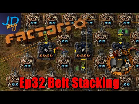 Ep32 Belt Stacking ⚙️ Factorio SubX ⚙️ Gameplay, Lets Play