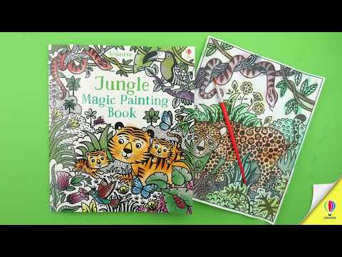 Книга Jungle Magic Painting Book video 1