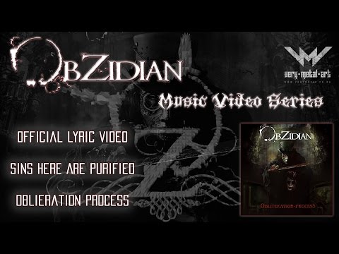 Obzidian | Sins Here Are Purified (Lyric Video)