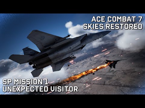 Ace Combat 7 Skies Restored: SP Mission 1 - Unexpected Visitor (Ace Difficulty)