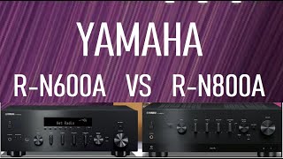 Video thumbnail for Difference between Yamaha RN600A vs RN800A Network Receiver | Specifications | Comparison | Stereo by Prakkash