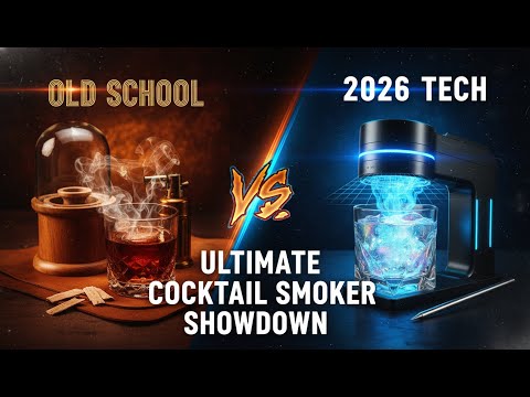 Old School vs 2026 Tech 🔥 ULTIMATE Cocktail Smoker Showdown! #whiskey #homebartender