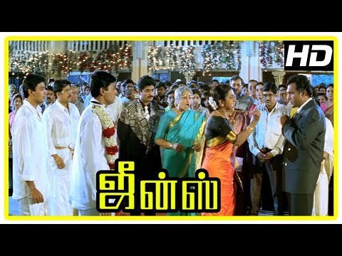 Jeans Movie Climax | Prashanth - Aishwarya get married | Nassar | Raadhika | End Credits