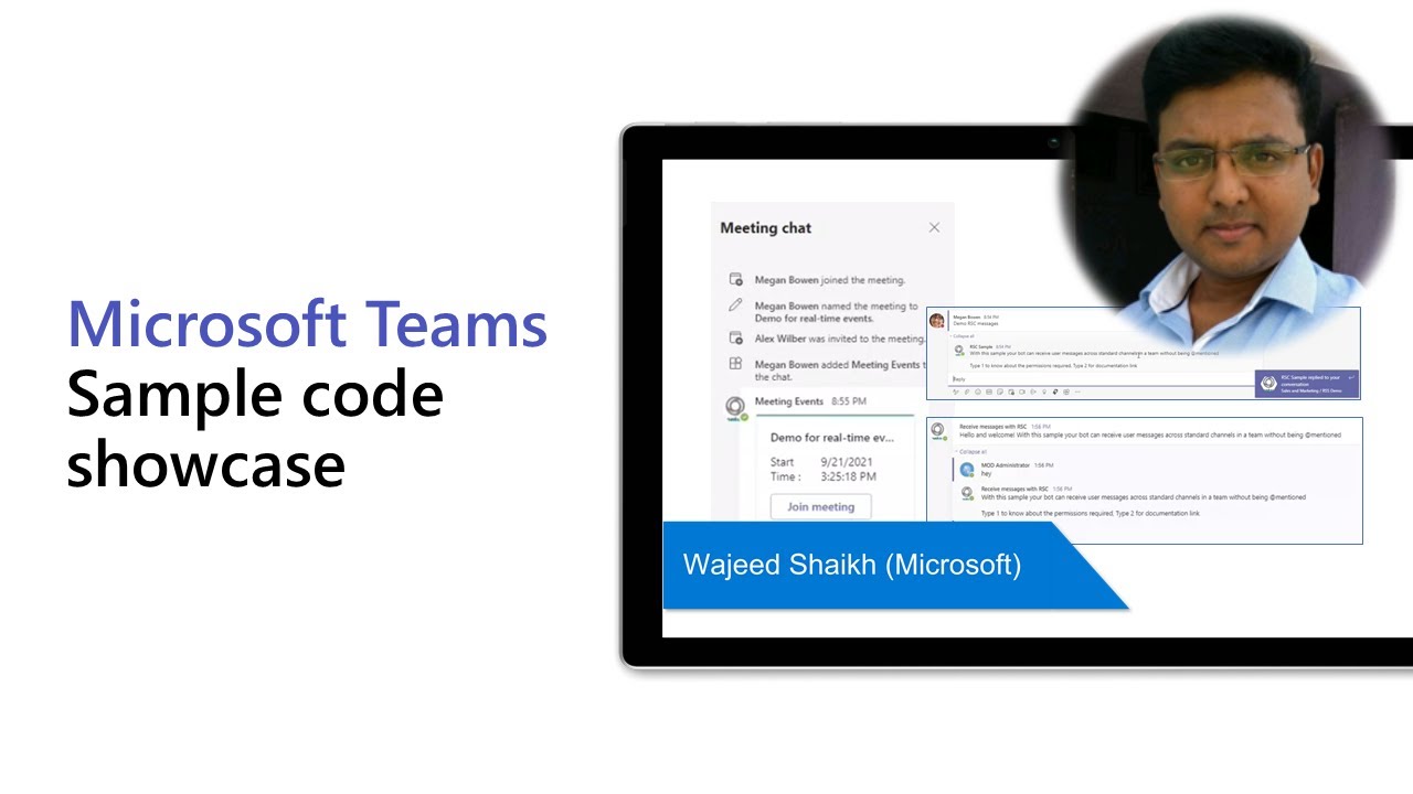 Microsoft Teams Sample code showcase