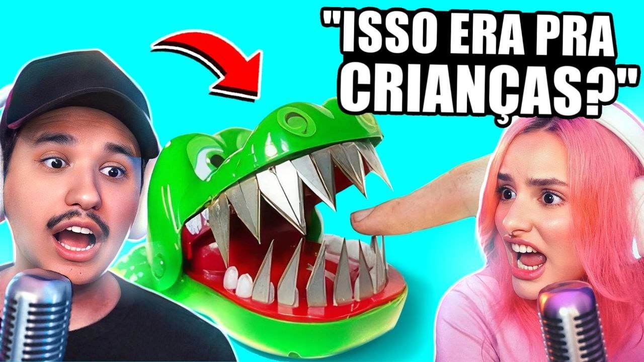SÉRIO QUE ISSO ERA VENDIDO? Os Brinquedos Mais Perigosos Já Feitos | React Fala Sério