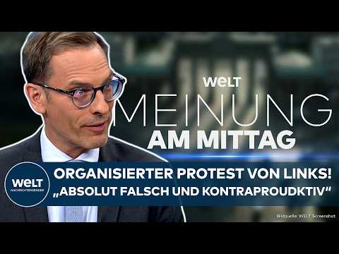 DEUTSCHLAND: Protest gegen Merz! Grüne? "Wirklich infam" Schäfer zerlegt absurde Migrationsdebatte