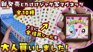 けけアイドルが最高に可愛い『とたけけジャケ写マグネッツ』＆全住民勢ぞろいシールを大人買い！【あつまれどうぶつの森 あつ森】