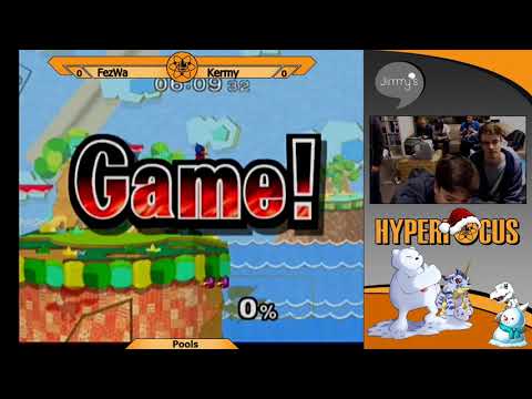 Hyperfocus January - Kermy (Falco) Vs. FezWa (Falco) Melee Pools