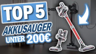 Die besten AKKUSAUGER unter 200€ | Top 5 günstige Akku Staubsauger unter 200Euro