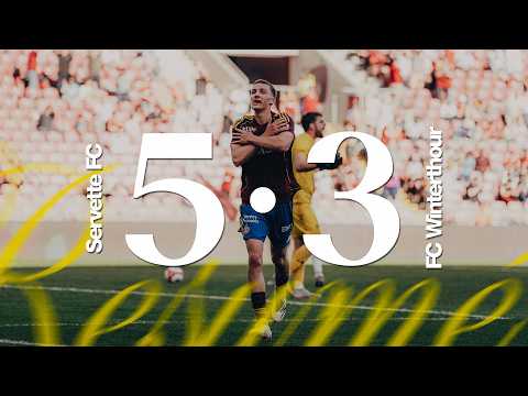 AFC Association Football Club Servette Geneva 5-3 FC Winterthur 