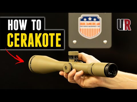 Pro Rifle Scope Cerakote Job A-Z (Tutorial, Tips & Tricks)