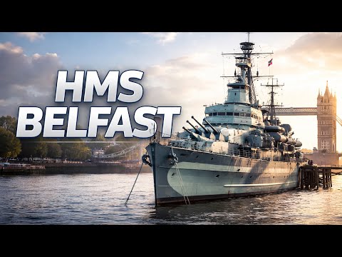 HMS Belfast Tour | Inside Legendary WWII Warship 🇬🇧 #HMSBelfast #WWIIHistory #LondonHistory #Warship