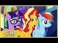 Sunset Rainbow Y Twilight En Ponyville El Yate Se Hunde MLP Equestria Girls Español Latino