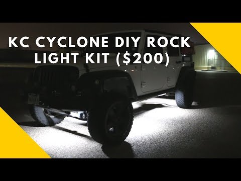 $200 DIY Rock Light Kit [KC Cyclone LEDS]