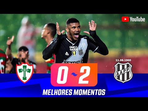 Gols e lances de Portuguesa x Ponte Preta