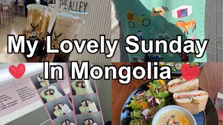 My lovely Sunday vlog with ありちゃん in Mongolia 🇲🇳