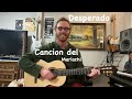 Antonio Banderas Desperado Cancion Del Mariachi Guitar Lesson Fingerstyle