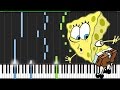 Ripped Pants SpongeBob SquarePants Piano Tutorial Synthesia Magical Piano