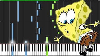 Download lagu Ripped Pants - SpongeBob SquarePants [Piano Tutorial] (Synthesia) // Magical Piano mp3