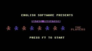 Commodore 64 Tape Loader English Software Maths Marathon 1983