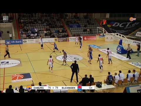 Byron Sanford (BBC COBURG) - Game Highlights vs. Elchingen (40pts) - ProB Germany 17/18