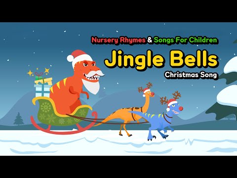 Dinosaur Jingle Bells Christmas Song | English | 징글벨 공룡송 | Songs For Children - LEOPANG