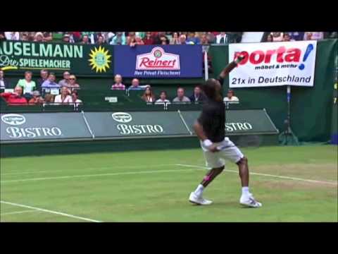 Gaël Monfils Zauberschlag Gerry Weber Open