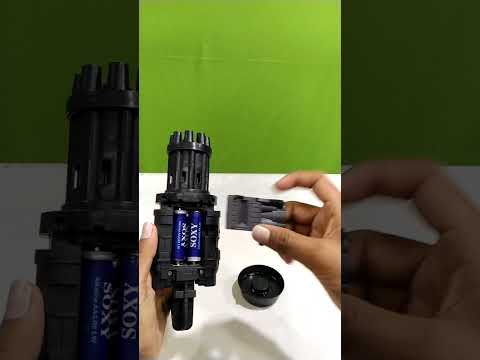 Gatling electric Bubble Gun Unboxing shorts #shorts