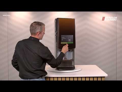 Daily cleaning - Rinsing the mixing system