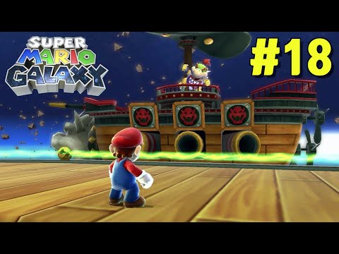 Super Mario 3D All*Stars: Super Mario Galaxy #18 Bowser Jr's Airship Armada: Sinking the Airships