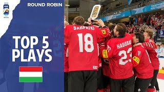 Хоккей Top Plays from Day 5: Hungary | 2024 #MensWorlds 1A