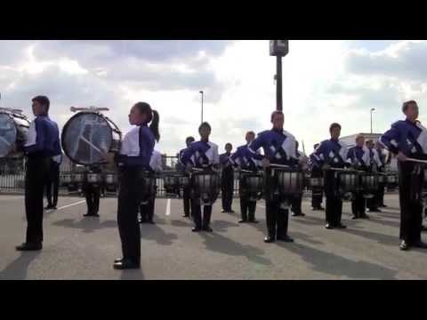 Blue Devils B Drumline 2014 - Finals Lot