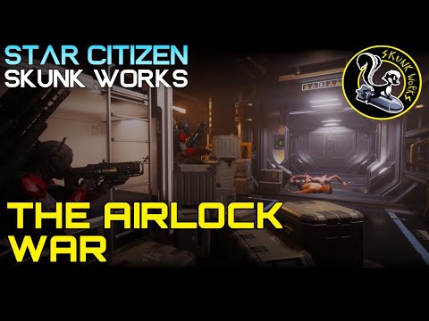 Skunk Works - The Airlock War - ORG Battle on Daymar - Star Citizen 3.16 gameplay