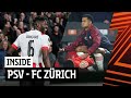Amazing European night at home ? | INSIDE PSV - FC Zürich
