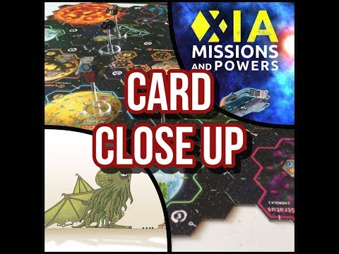 Xia: Missions and Powers - Card Close Up