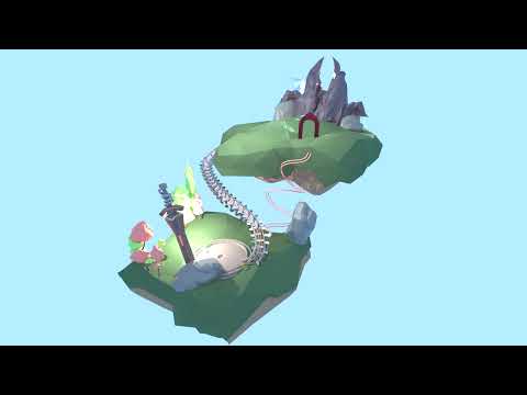 mini golf -my first 3D animation try