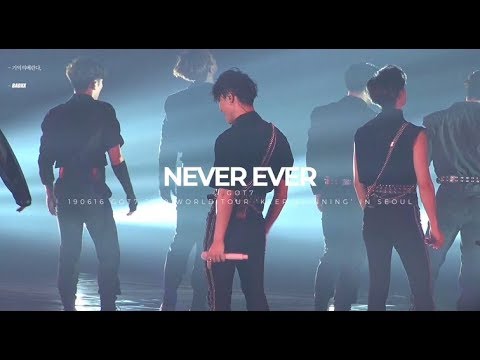 190616 GOT7 2019 WORLD TOUR ‘KEEP SPINNING’ IN SEOUL - NEVER EVER Remix ver. (GOT7 JB 재범)