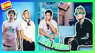 TRAPERO (ICY NARCO) de USA REACCIONA AL TRAP ESPAÑOL (KIDD KEO,C.TANGANA &amp; ALEMÁN)