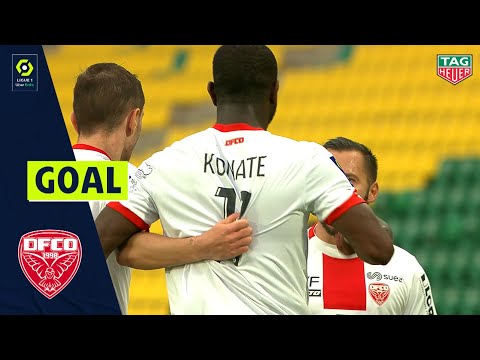 Goal Moussa KONATÉ (54' - DIJON FCO) FC NANTES - DIJON FCO (1-1) 20/21