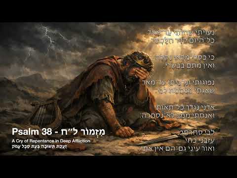 Psalm 38 - מִזְמוֹר ל״ח – Hebrew Version | Psalms Music Project